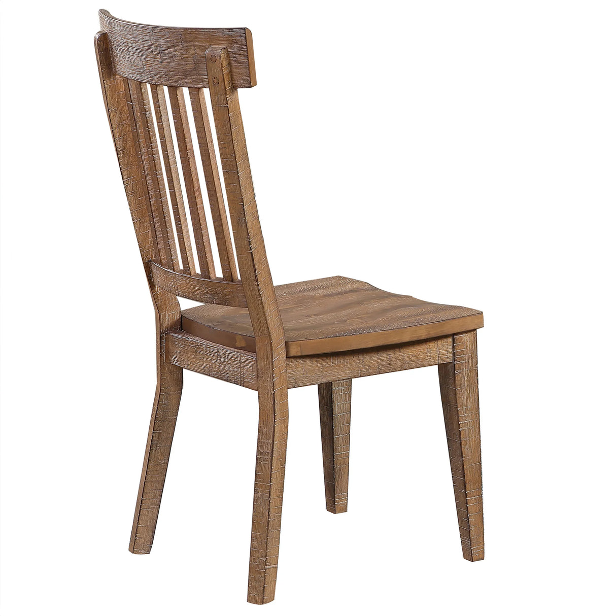 7-Piece Distressed Wood Modern Ranch Dining Set - Omega Lifestyles