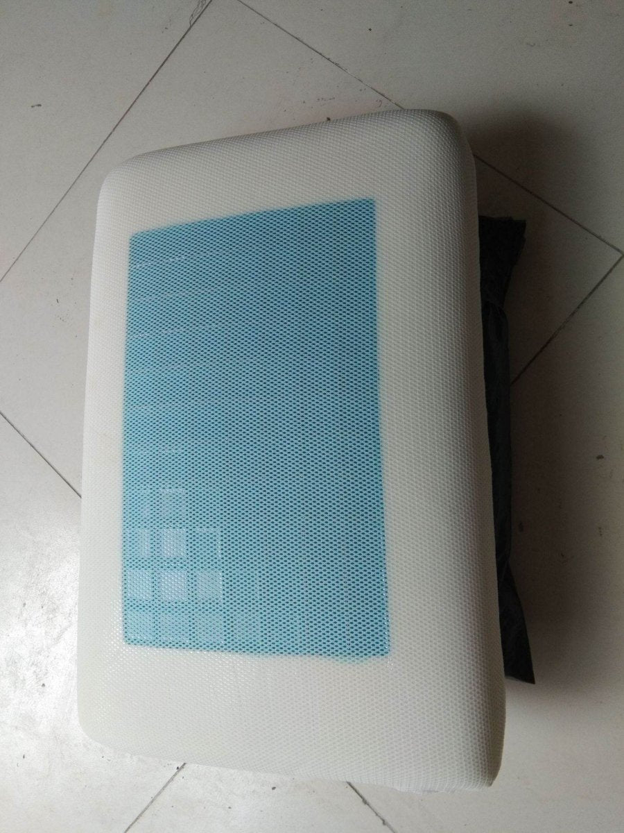 Slow Rebound Memory Foam Cooling Pillow With Cotton Cover - Sleep Galleria