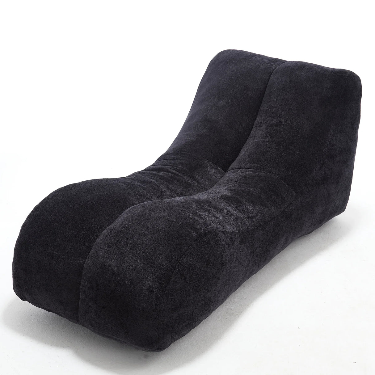 Creative Black Polyester Adult Bean Bag Chair Sofa - Omega Lifestyles