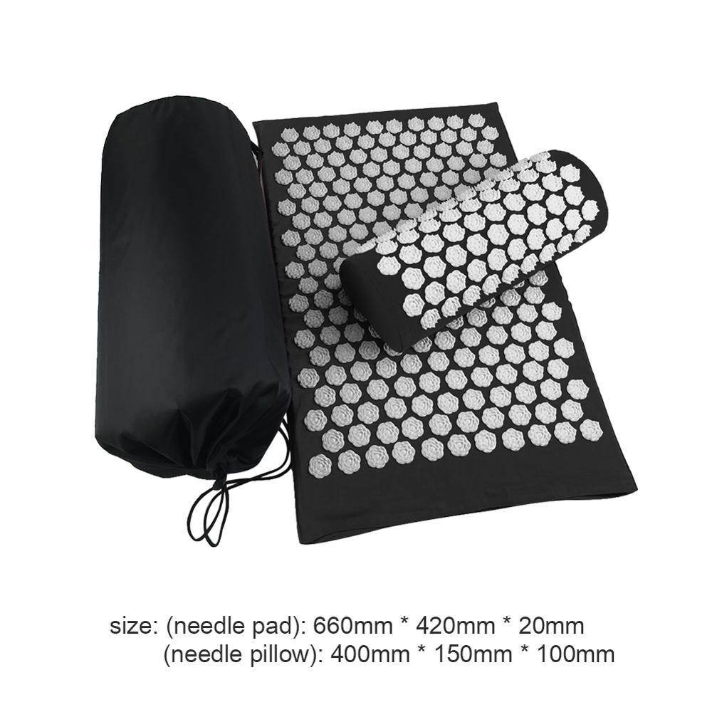 Lotus Shape Acupressure Mat Pillow Massage Set - Sleep Galleria