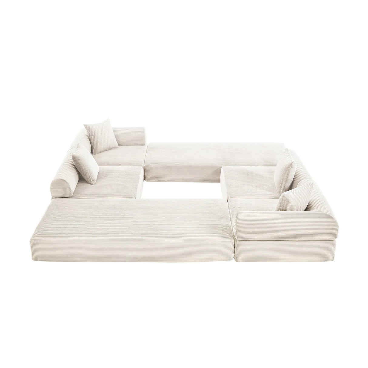 Convertible Corduroy Folding Memory Foam Sofa Bed - Omega Lifestyles