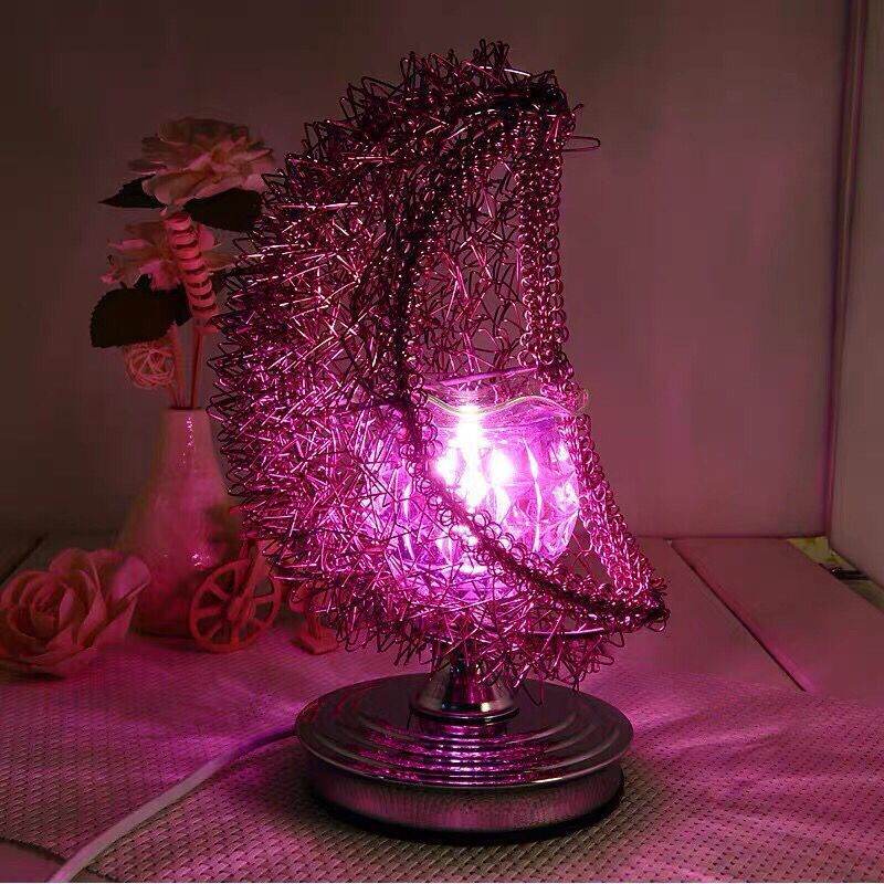 Aluminum Crescent Aromatherapy Lamp Incense Burner - Sleep Galleria