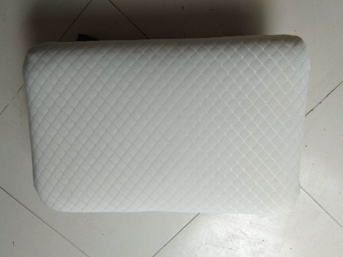 Slow Rebound Memory Foam Cooling Pillow With Cotton Cover - Sleep Galleria