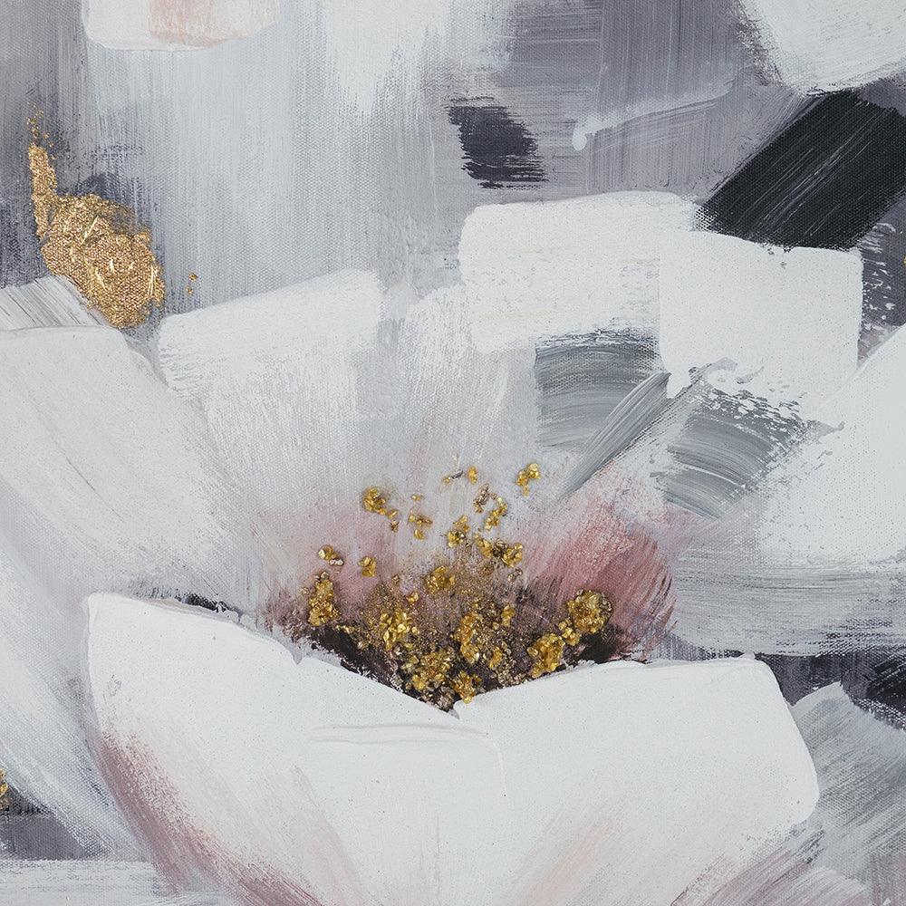 Sarah Multicolor Framed Floral Oil Painting Wall Art - Omega Lifestyles