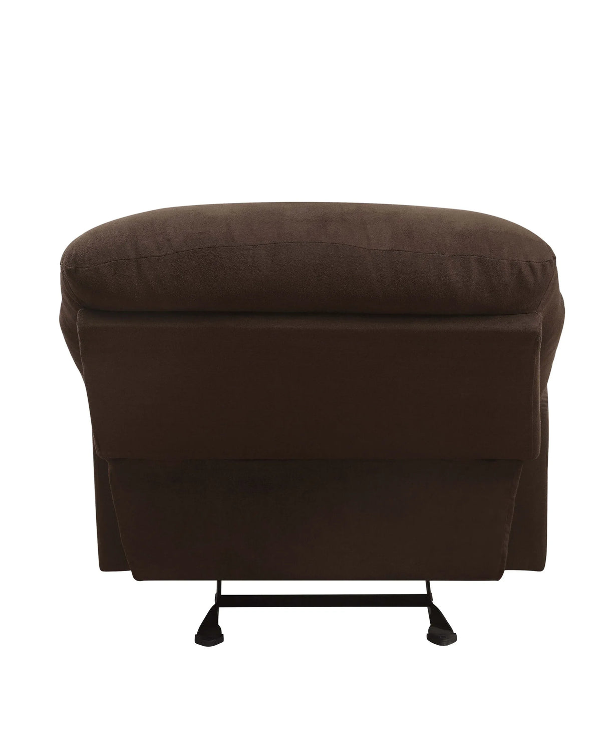 Chocolate Microfiber Motion Glider Recliner With Reclining Function - Omega Lifestyles