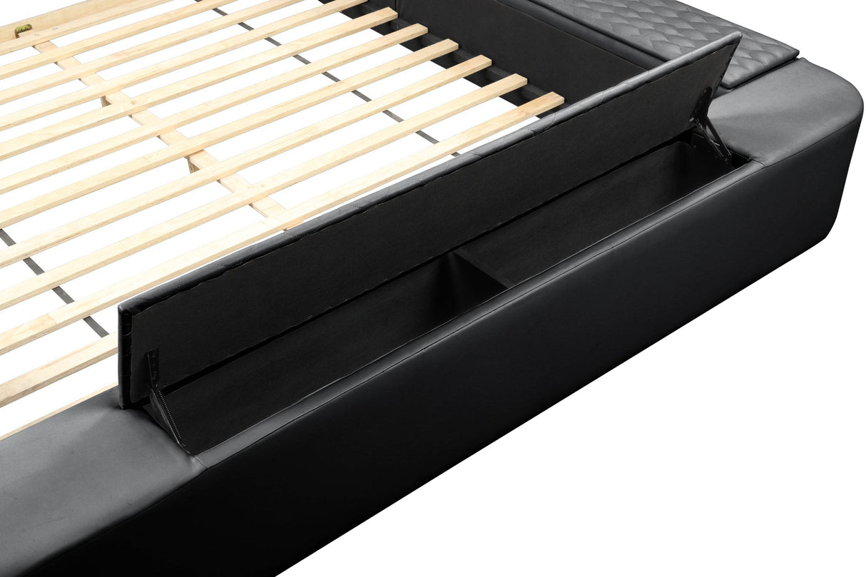 Remote-Controlled Massage Chaise Lounge Bed Frame - Omega Lifestyles