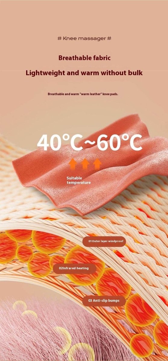 Rechargeable Warm Handheld Massage Device For Pain Relief - Sleep Galleria