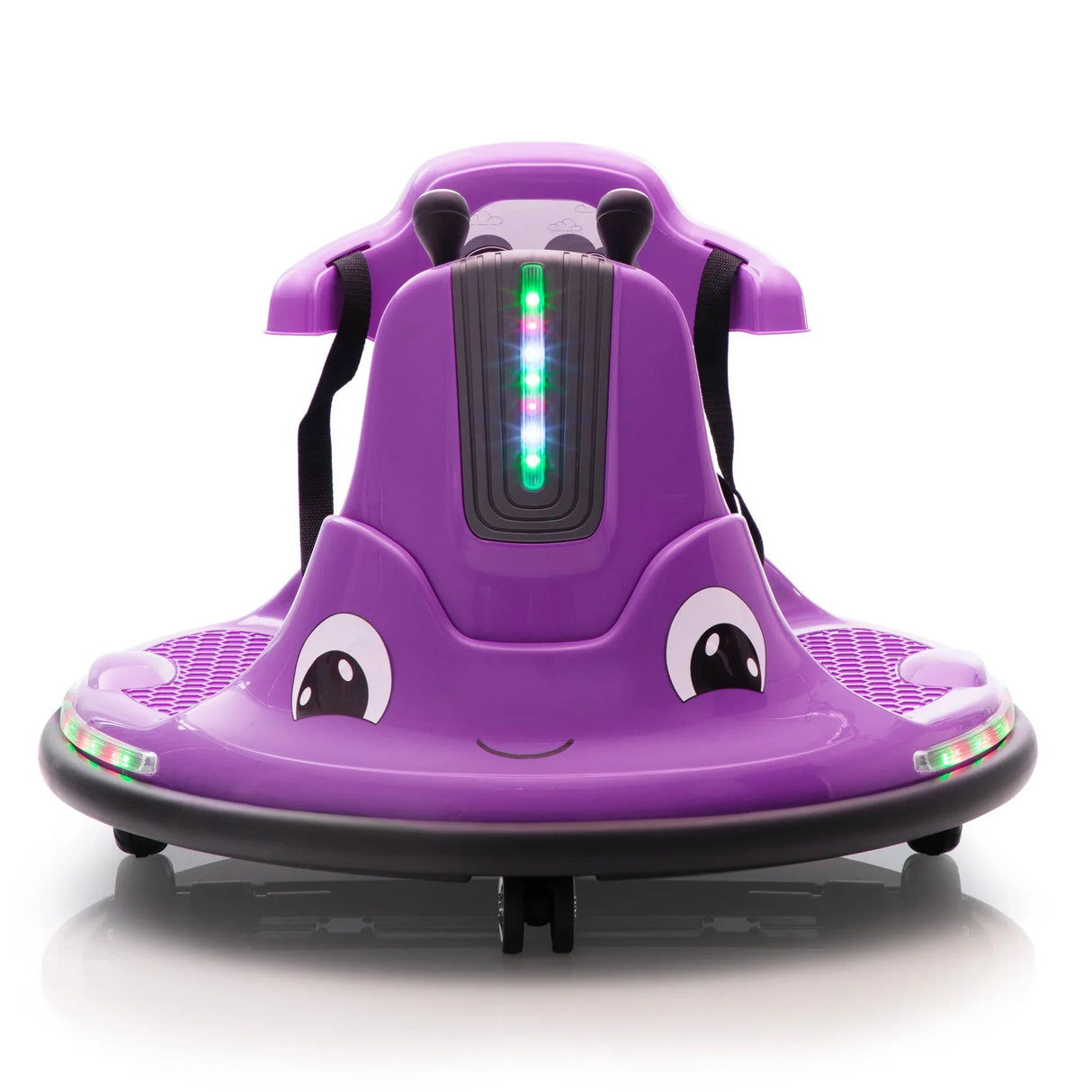 12V Snail-Shaped Kids Electric Remote Control Bumper Car - Omega Lifestyles