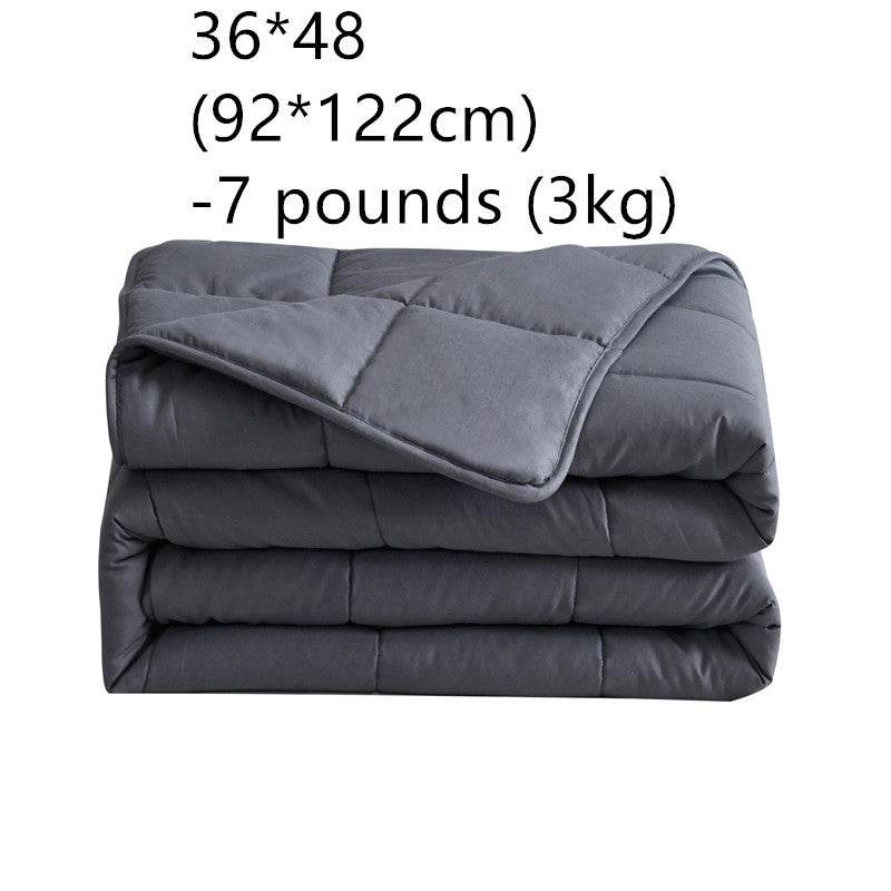 Pure Cotton Plain Weighted Blanket 2kg - Sleep Galleria