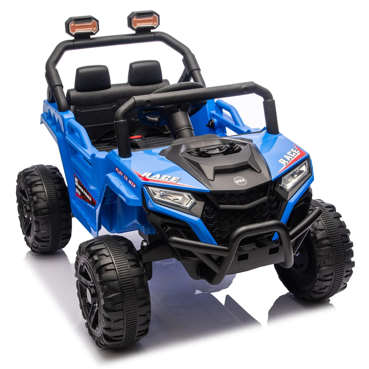 12V Dual-Drive Kids Ride On UTV With Suspension - Omega Lifestyles