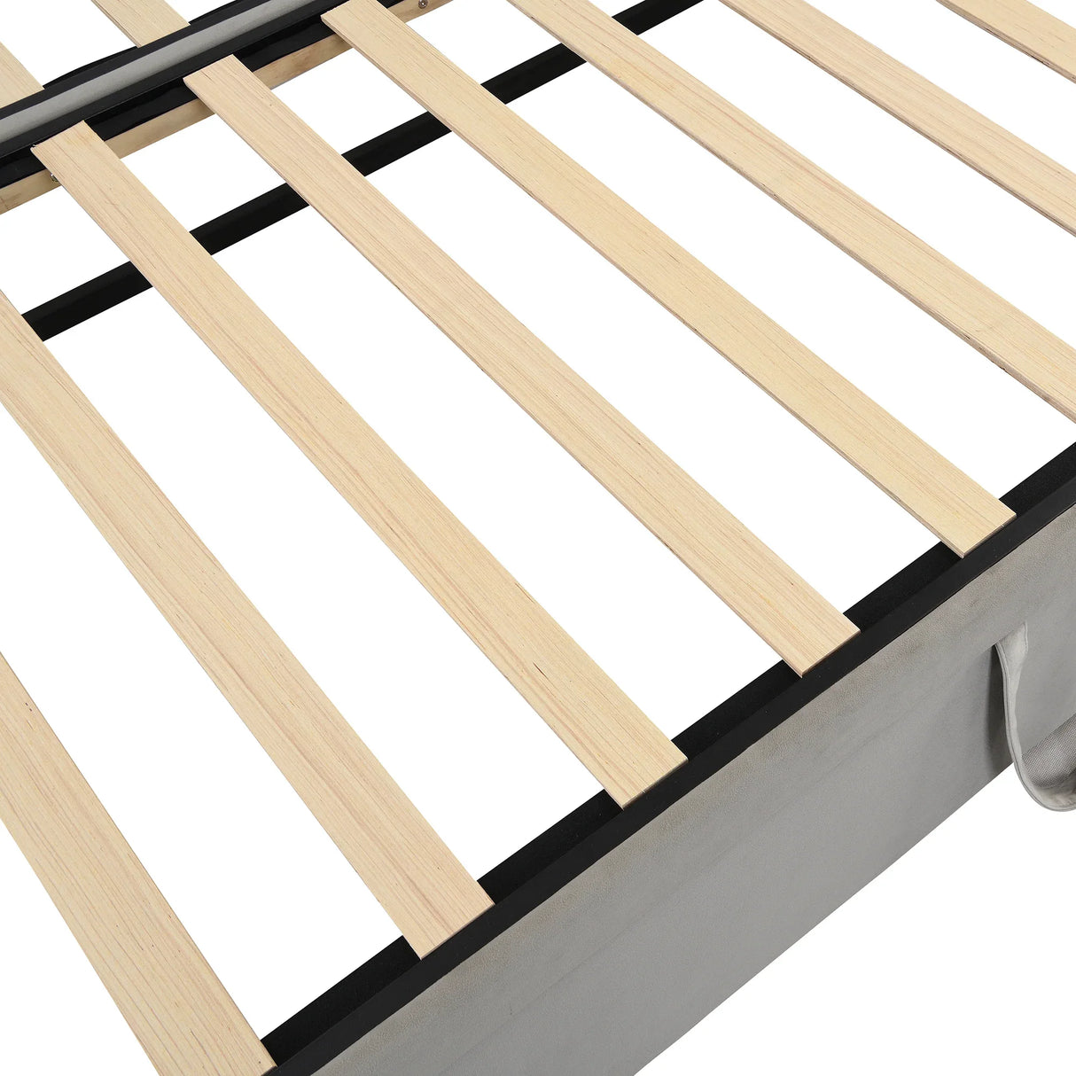 Twin Upholstered Velvet Daybed With Pop Up Trundle - Omega Lifestyles