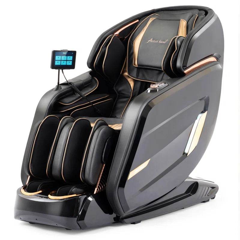 4D SL Track Zero Gravity Full Body Heated Massage Chair with AI Voice Control,Memory Function