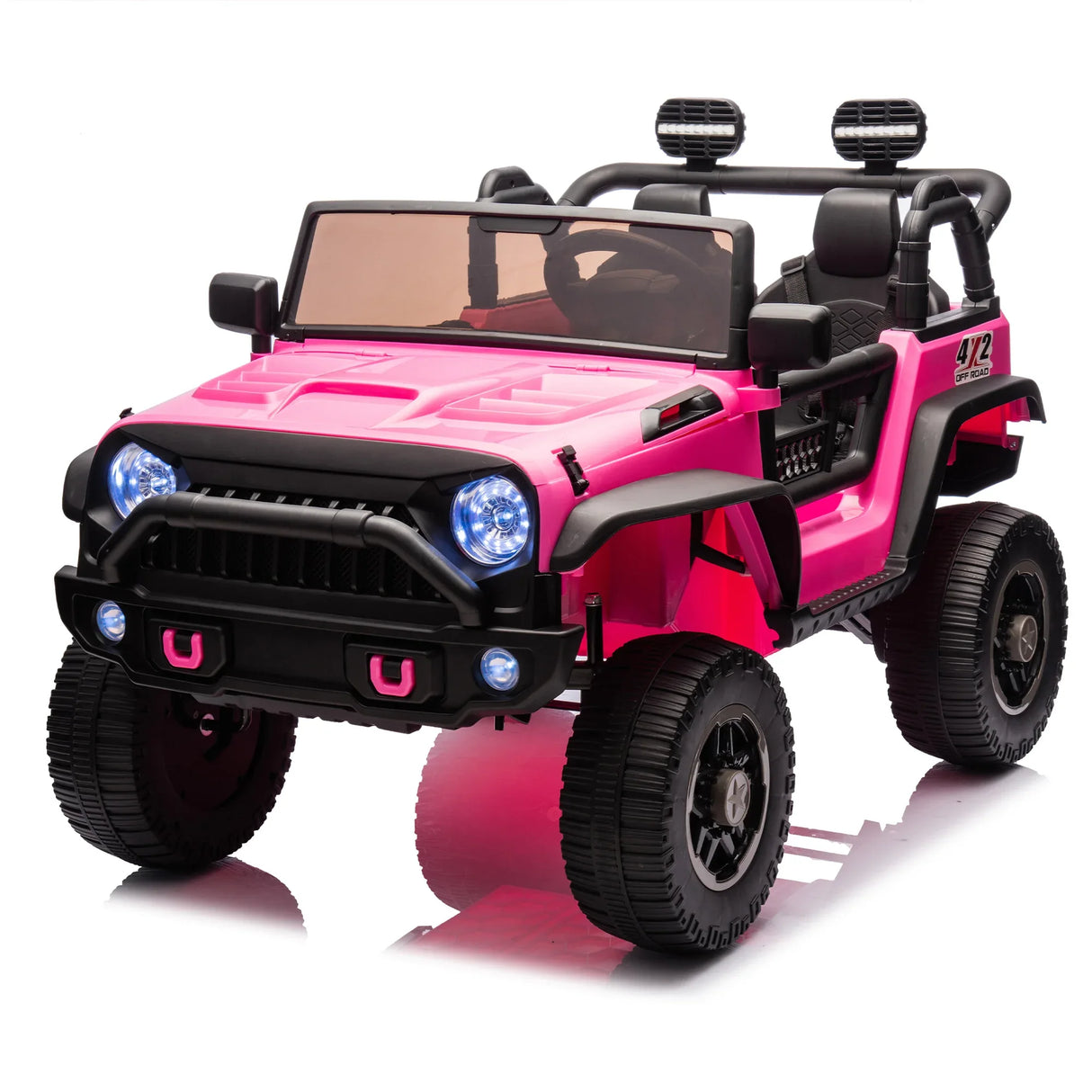 24V Two-Seater Kids Ride On Truck With Bluetooth Remote Control - Omega Lifestyles