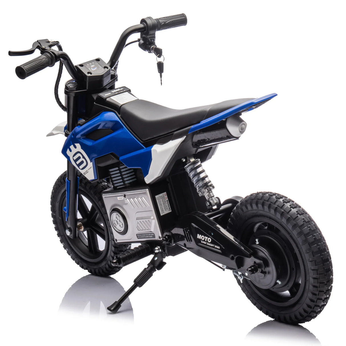 24V Kids Electric Ride On Motocross Motorcycle With Bluetooth - Omega Lifestyles