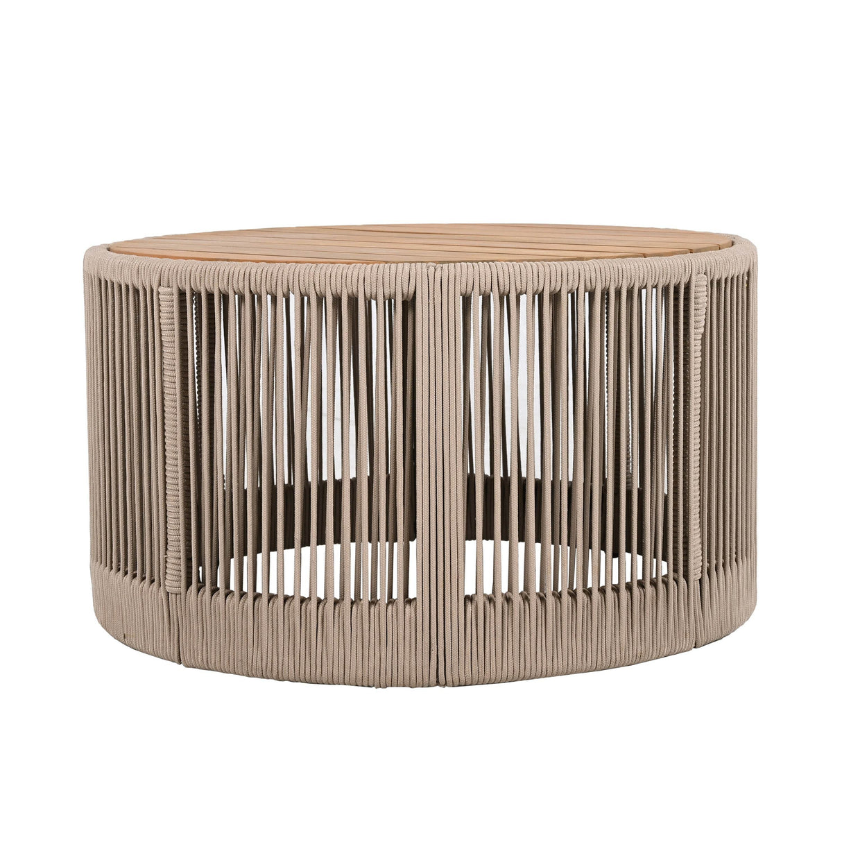 Rustic Acacia Wood Coffee Table And Side Table Set - Sleep Galleria