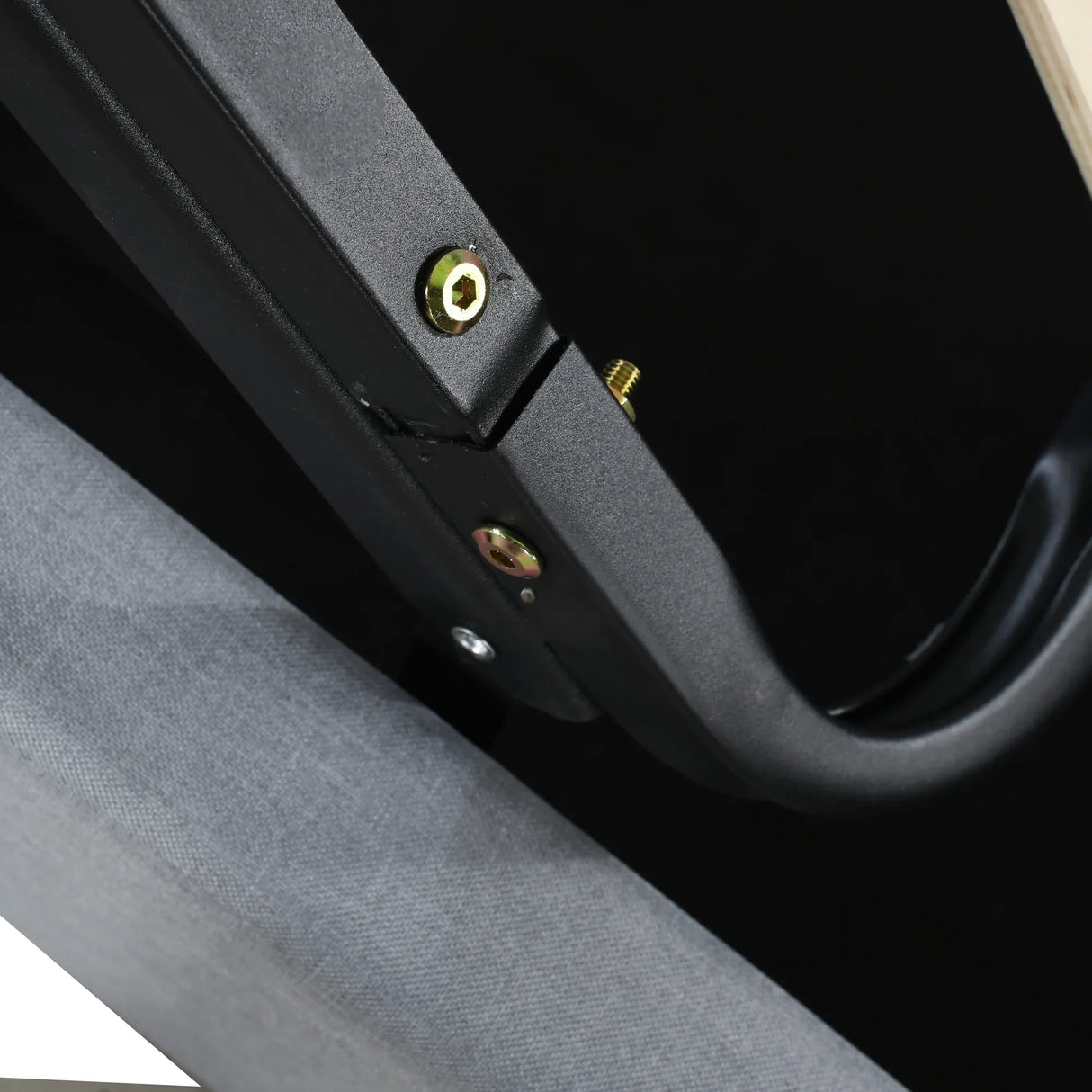 Twin Upholstered Platform Bed With Hydraulic Storage - Omega Lifestyles