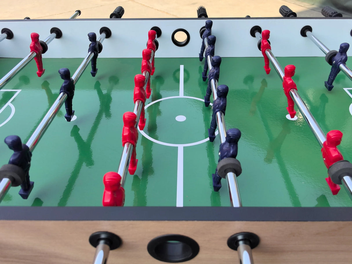 4-Foot Wood MDF Steel Foosball Table with Balls - Omega Lifestyles