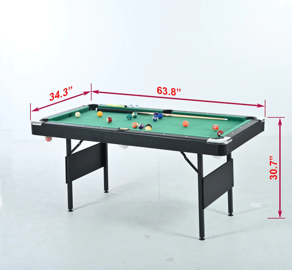 3-in-1 Foldable Multi Game Table Pool Tennis Billiard - Omega Lifestyles