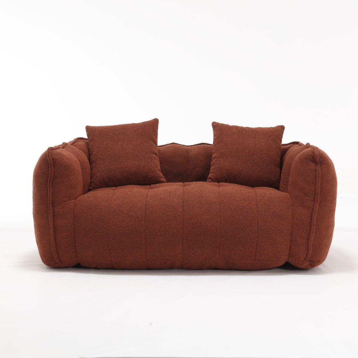 Cozy Chenille Bean Bag Chair With Foam Core - Omega Lifestyles
