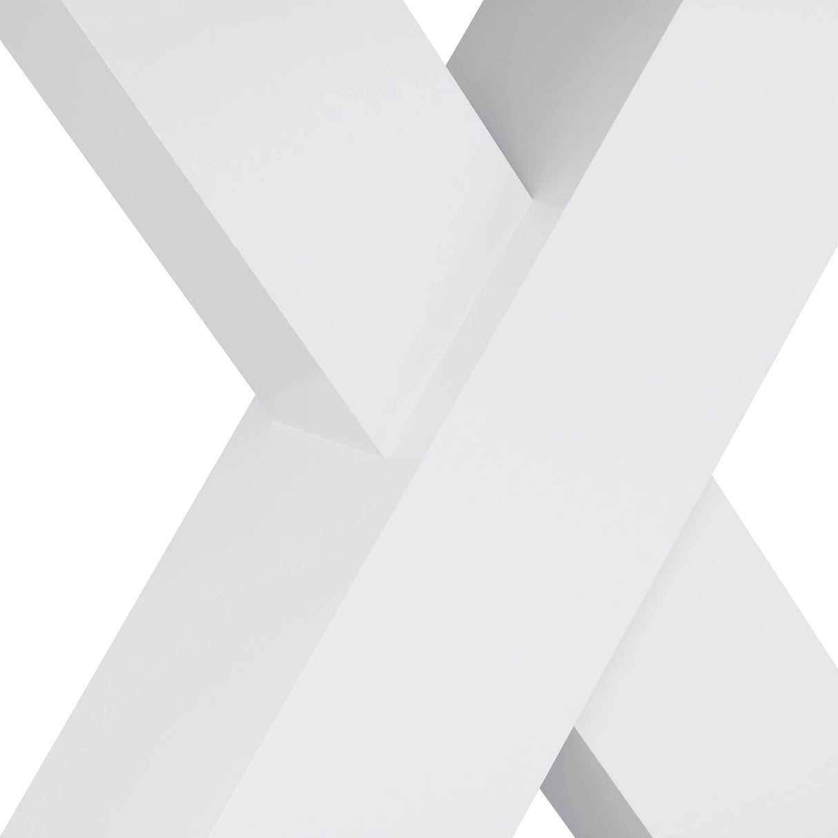 Modern Square Stretchable White MDF Steel Dining Table - Sleep Galleria