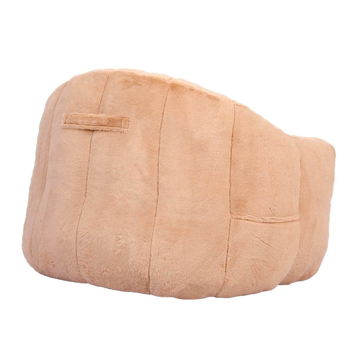 High-Density Foam Faux Fur Beanbag Chair - Sleep Galleria