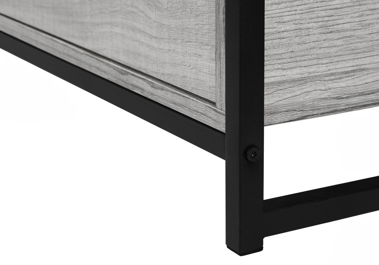 48-Inch Grey Laminate TV Stand With Storage Drawers - Sleep Galleria