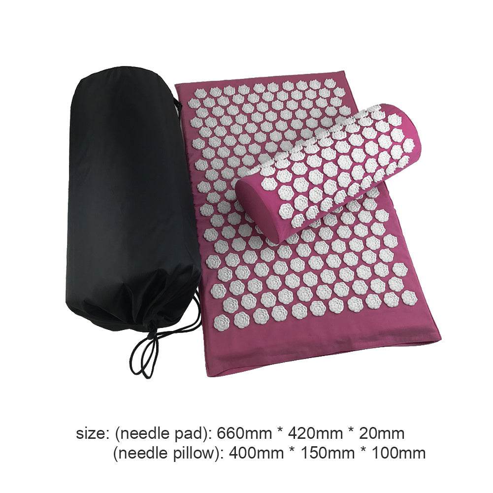 Lotus Shape Acupressure Mat Pillow Massage Set - Sleep Galleria