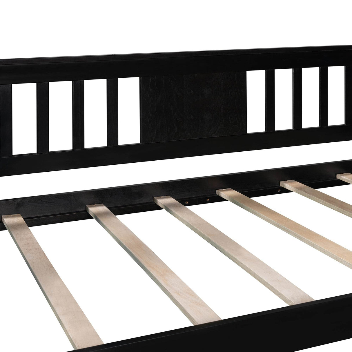 Twin Solid Wood Espresso Multifunctional Daybed Frame - Omega Lifestyles