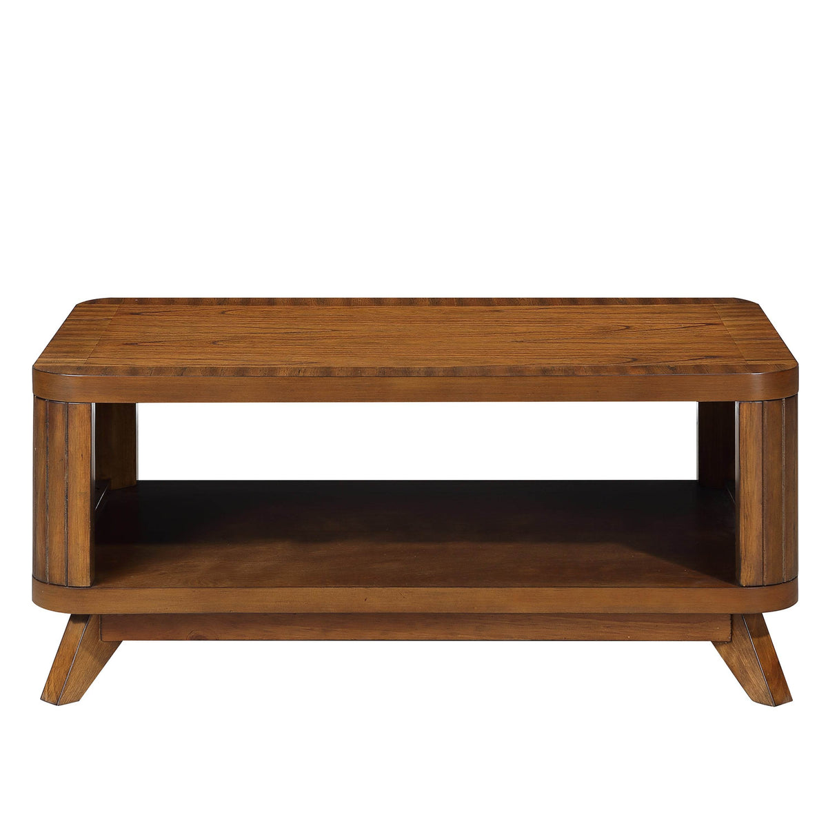 Solid Wood Pine Legs Rectangular Coffee Table - Sleep Galleria