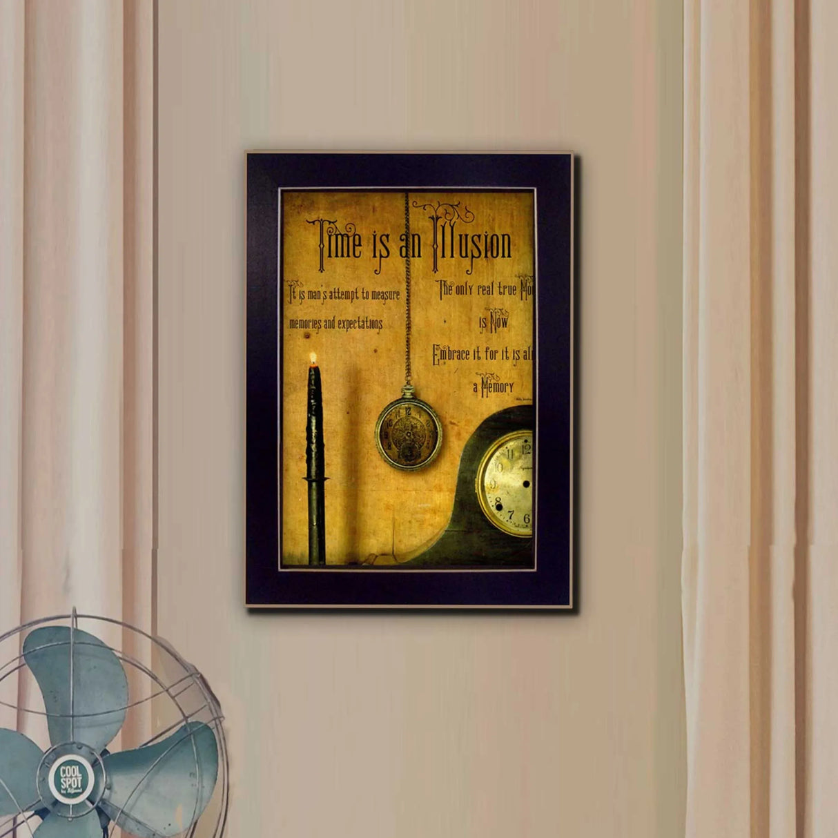 Framed Multicolor MDF Wall Art Ready To Hang - Omega Lifestyles