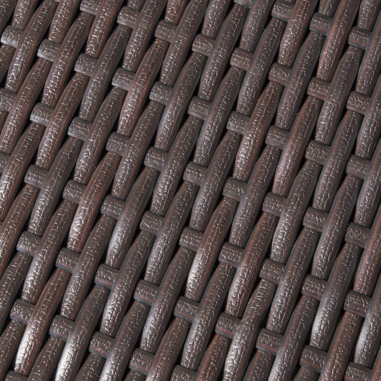 Outdoor 26-Inch Square PE Rattan Iron Frame Bar Table - Omega Lifestyles