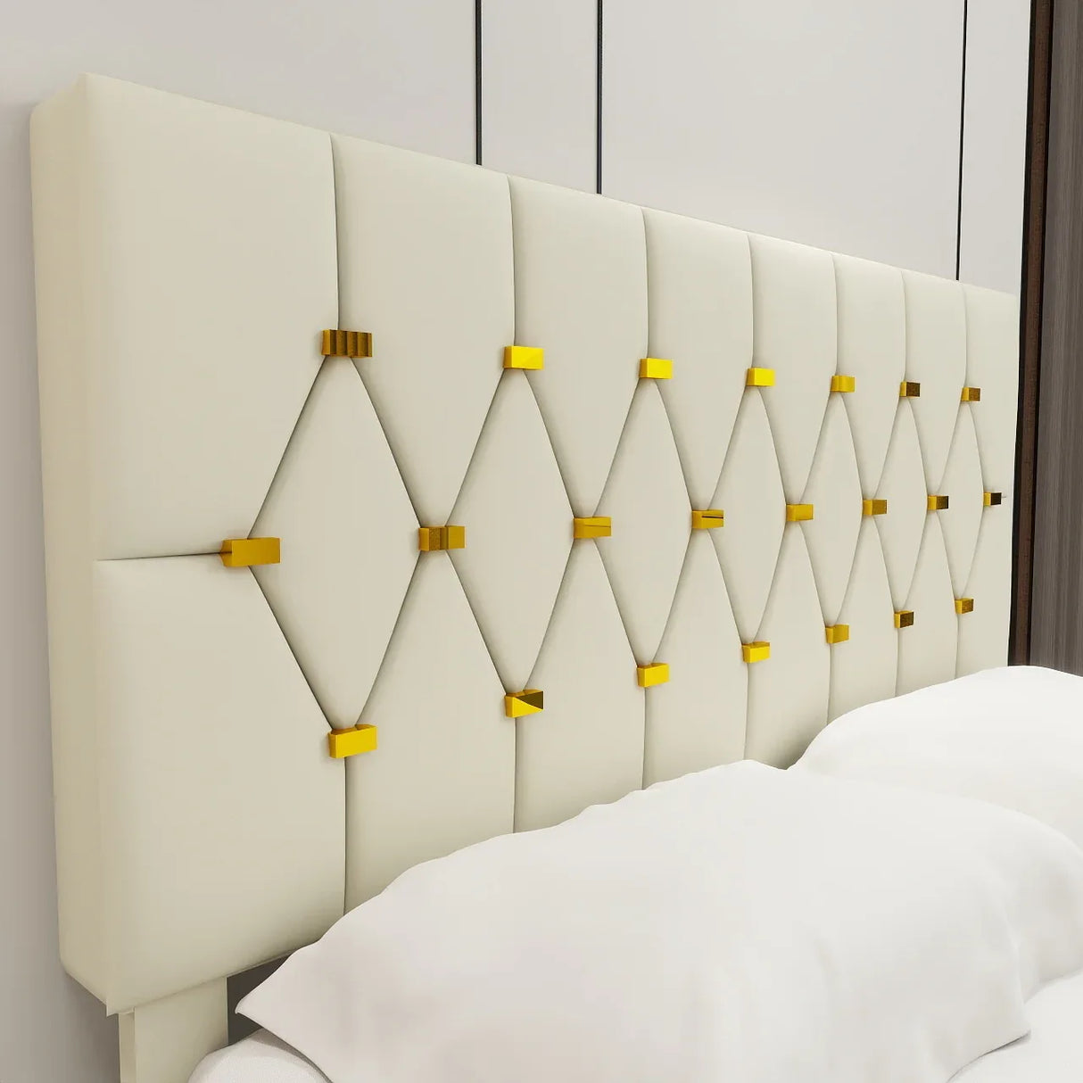 Queen Modern Velvet Upholstered Bed Frame With Trundle - Omega Lifestyles