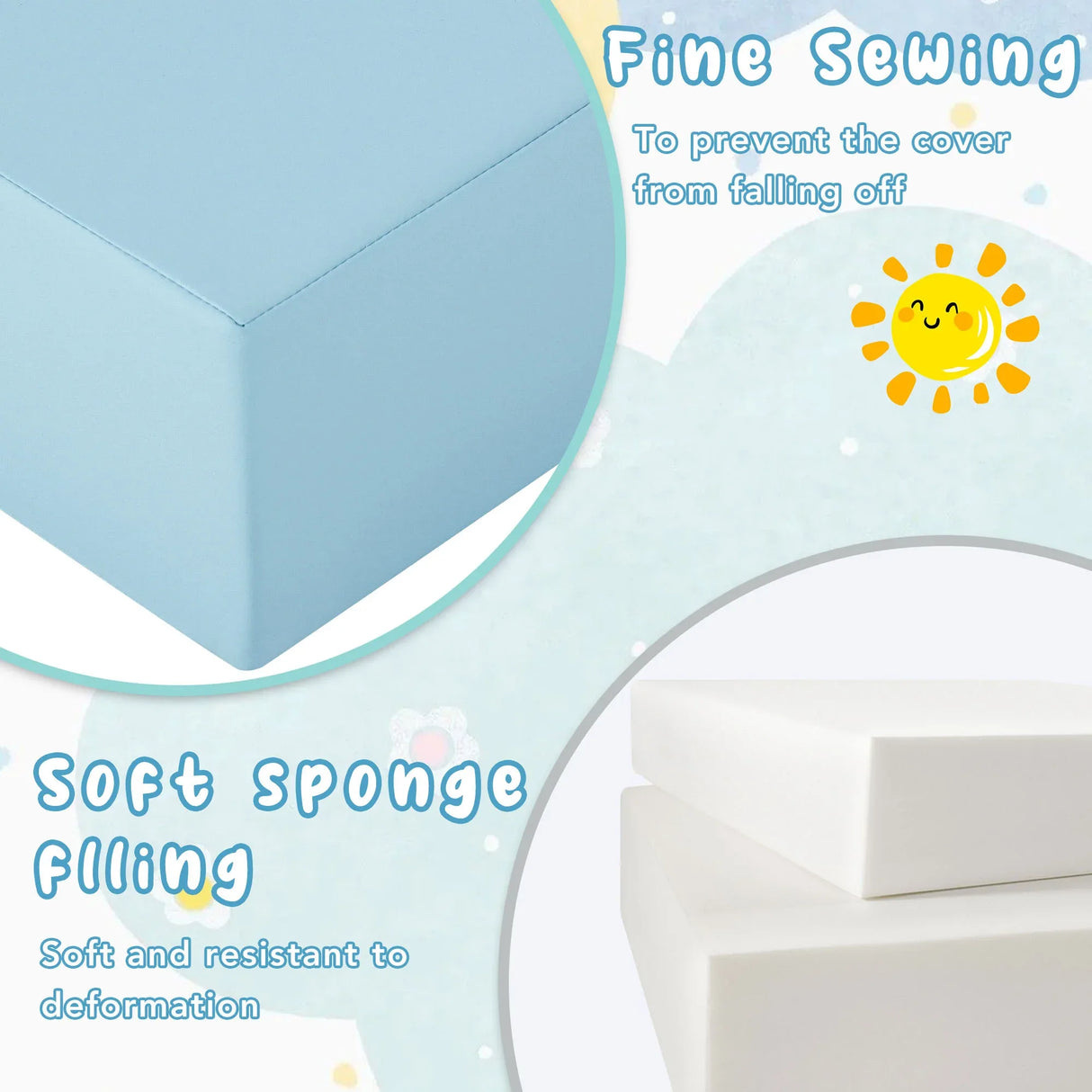 Indoor Soft Foam Climb And Crawl Playset For Kids - Omega Lifestyles