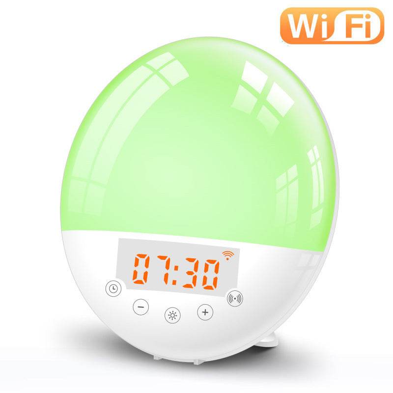 WiFi Voice Control Smart Sunrise Wake-Up Light - Sleep Galleria