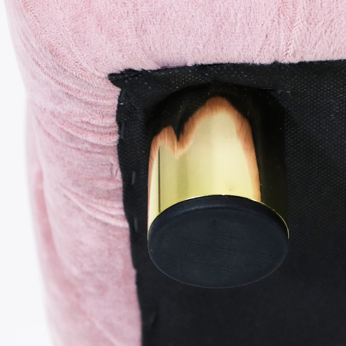 Pink Velvet Dice-Shaped Storage Ottoman With Foam Seat - Omega Lifestyles