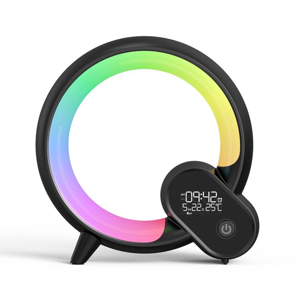 Smart Light Bluetooth Alarm Clock With Colorful Atmosphere Lighting - Sleep Galleria