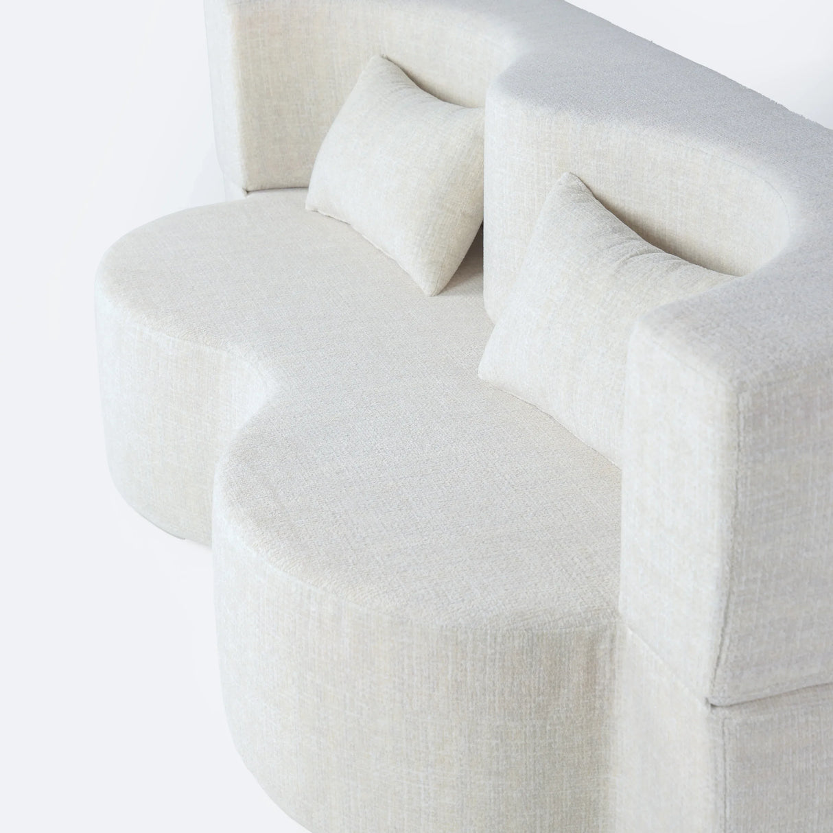 Soft 76-Inch Foldable Memory Foam Sofa Bed With Pillows - Omega Lifestyles