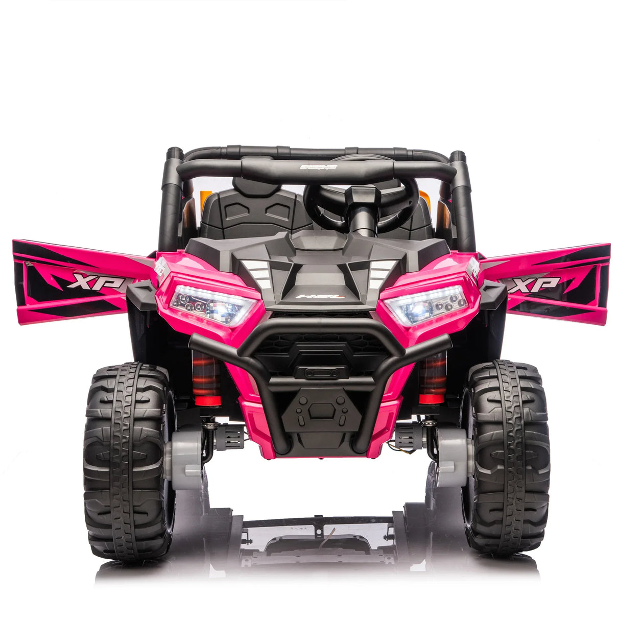24V Dual-Seat Kids Ride-On UTV With Remote Control - Omega Lifestyles