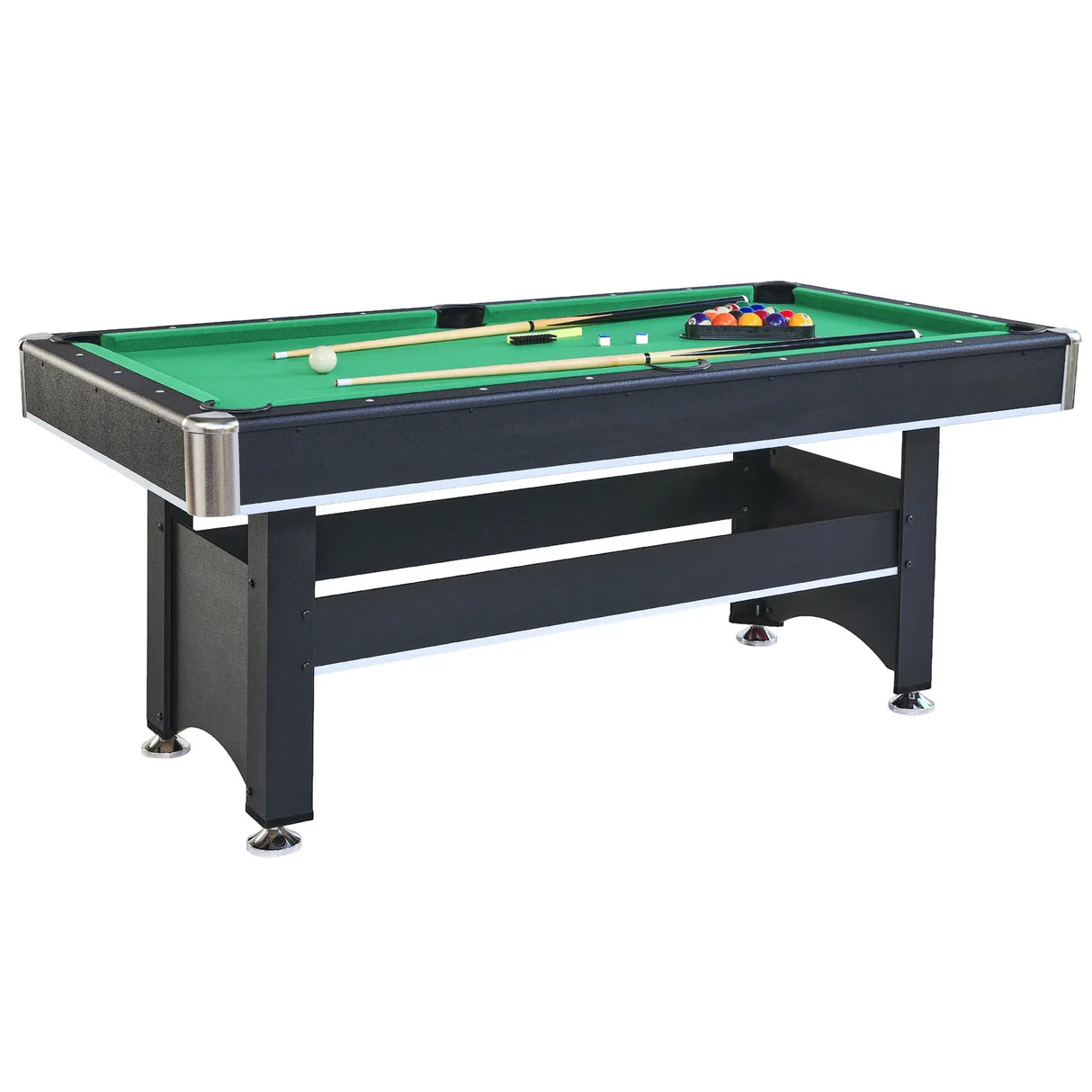 Engineered Wood Pool Table With Table Tennis Top - Omega Lifestyles
