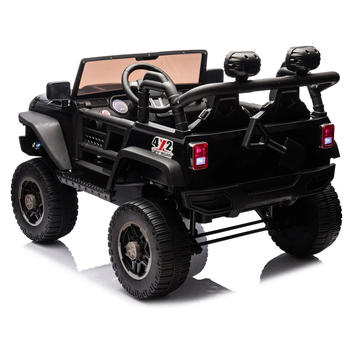 24V Two-Seater Kids Ride-On Truck With Bluetooth Remote Control - Omega Lifestyles