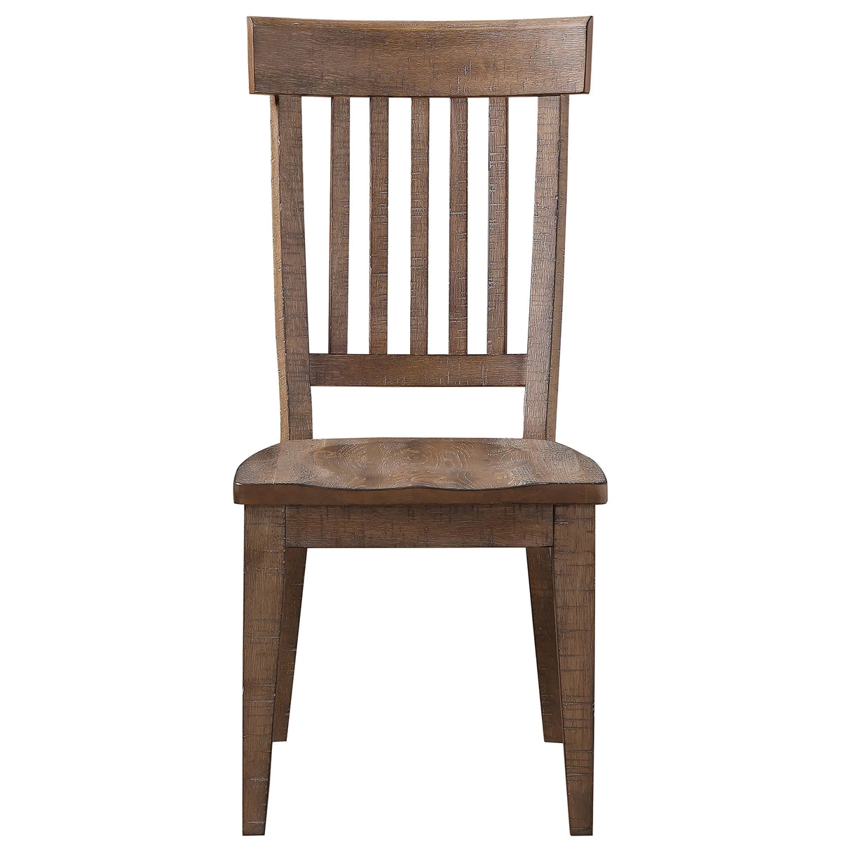 7-Piece Distressed Wood Modern Ranch Dining Set - Omega Lifestyles