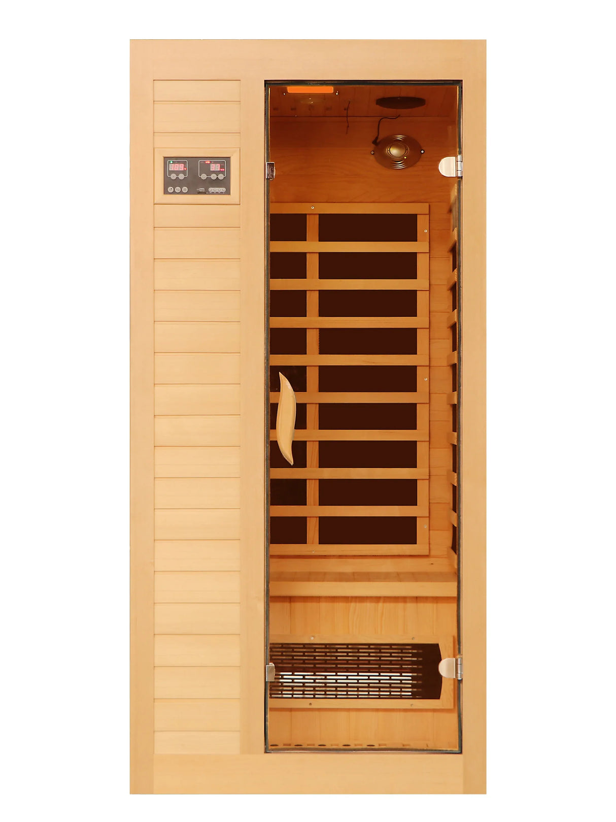 Hemlock Wood Low EMF FAR Infrared Sauna For Home Indoor - Omega Lifestyles