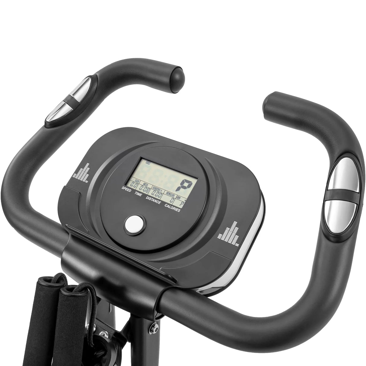 Folding Magnetic Resistance Exercise Bike With LCD Display - Omega Lifestyles