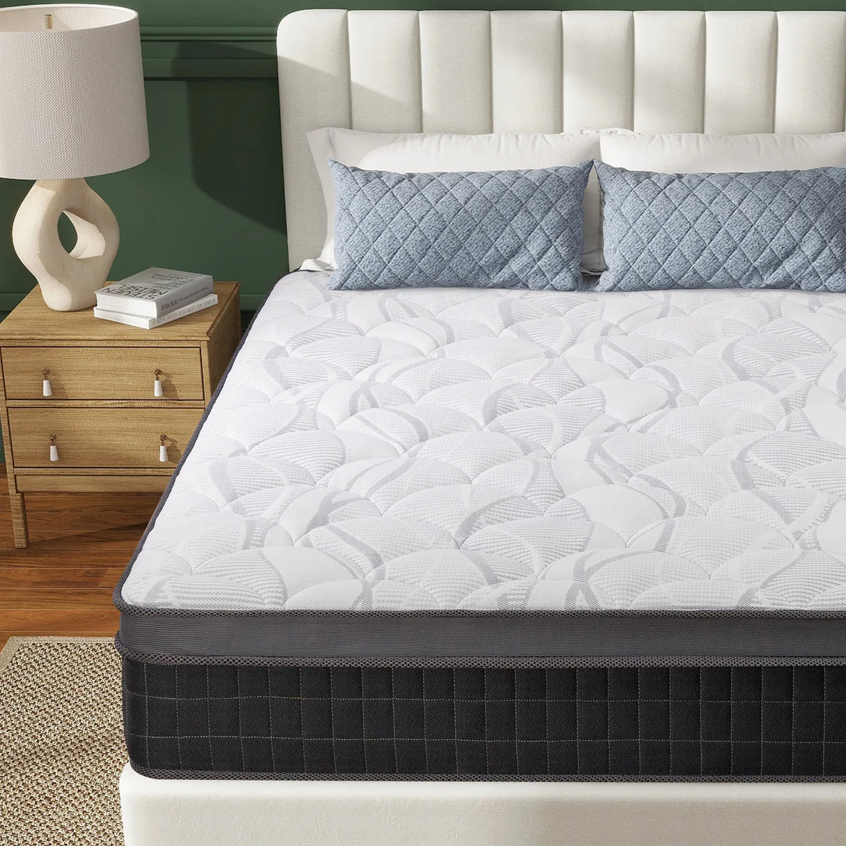 Medium 10-Inch Cooling Gel Memory Foam King Mattress - Omega Lifestyles