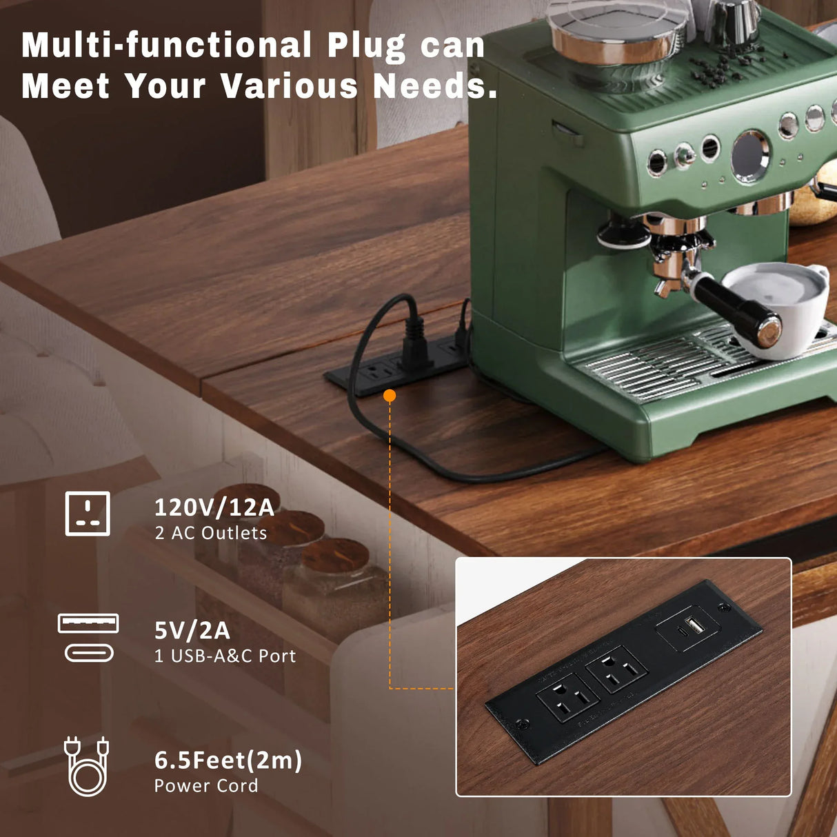 Farmhouse Sliding Barn Door Kitchen Island Cart - Omega Lifestyles