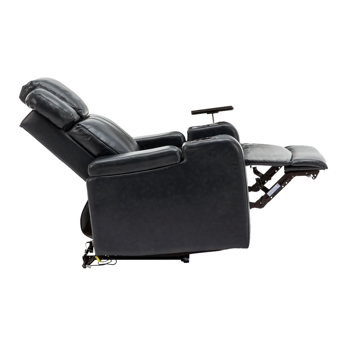 Power PU Leather Recliner Chair With Cooling Cup Holder - Omega Lifestyles