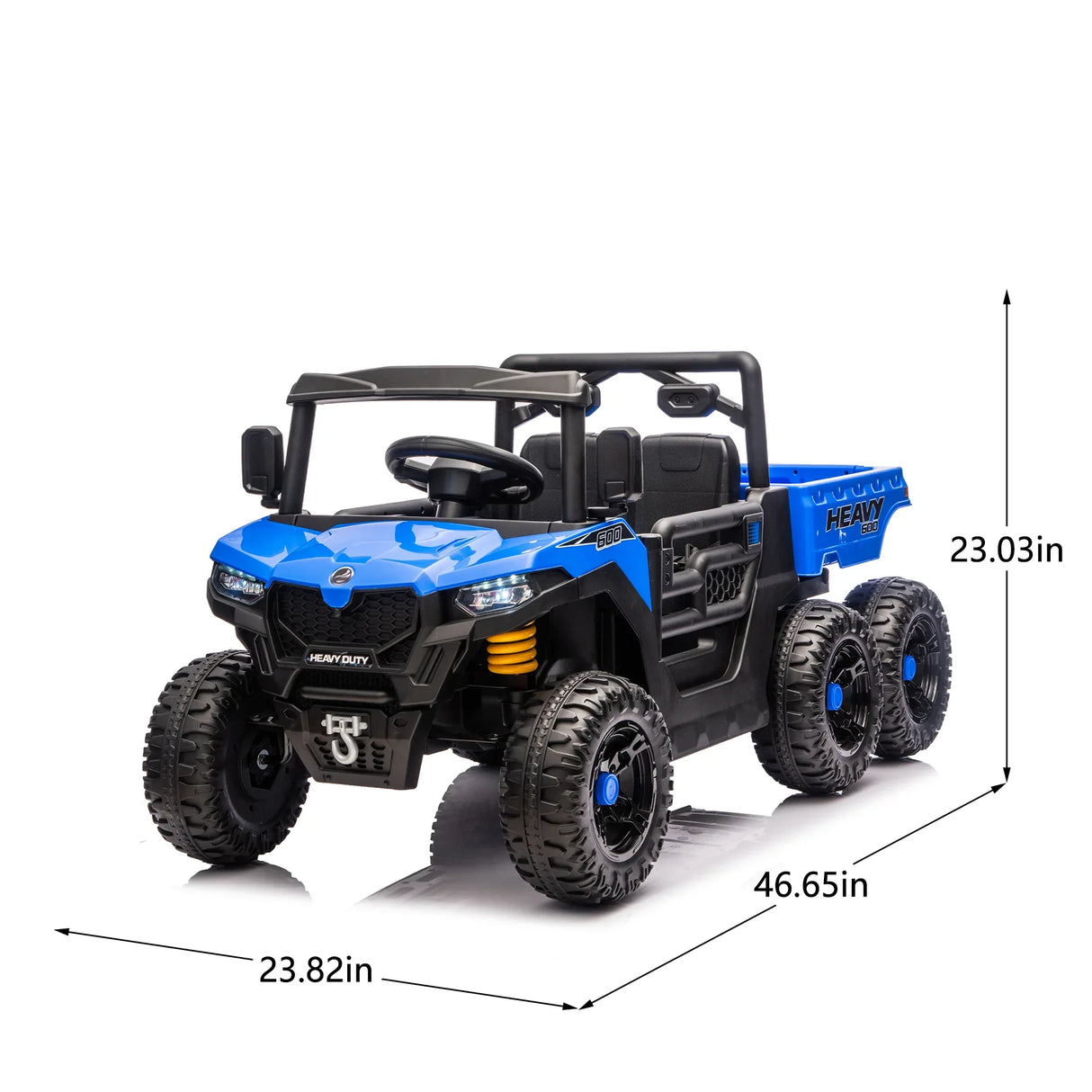 24V 4WD Six-Wheel Electric Ride On Truck for Kids - Omega Lifestyles