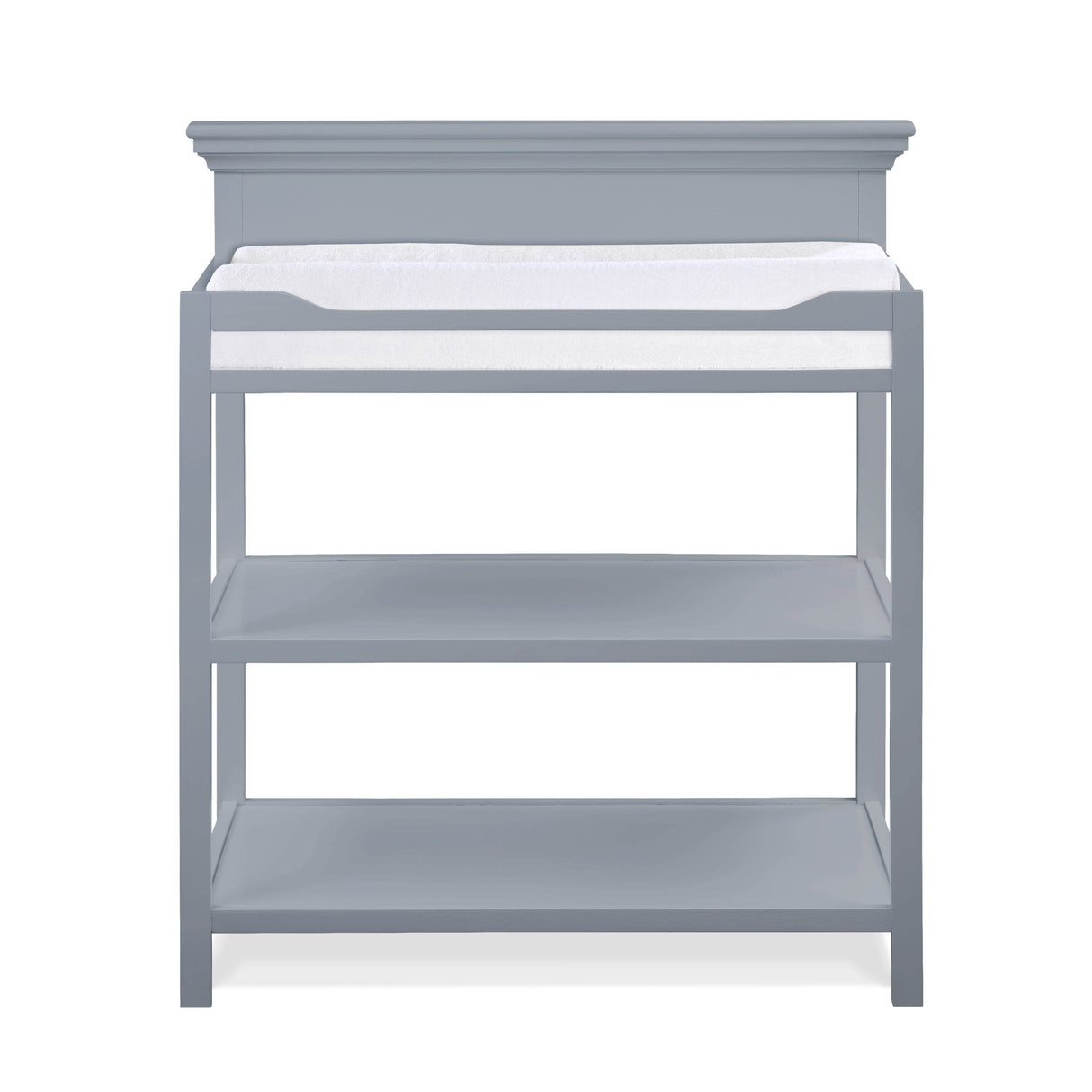Universal Solid Wood Gray Baby Changing Table - Omega Lifestyles