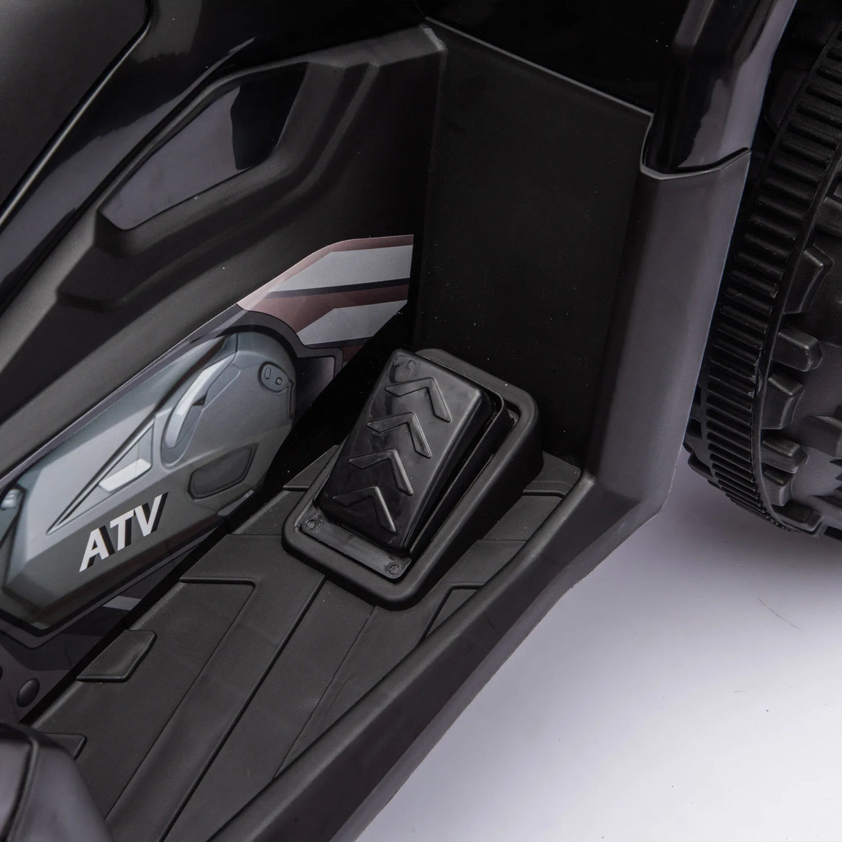 24V High-Power Kids Ride-On ATV With Storage Racks - Omega Lifestyles