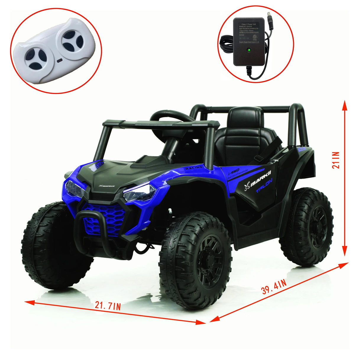 12V Kids Electric Ride On UTV Car With Remote Control - Omega Lifestyles